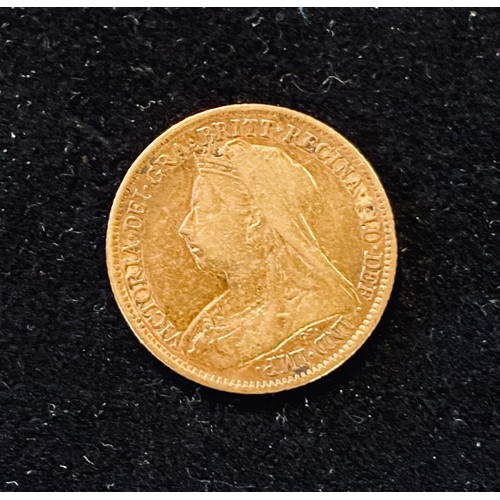121 - A Queen Victoria half sovereign, 1899