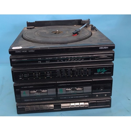 88 - A Philips home entertainment system, type 9 TC2100/05R and other items (7)