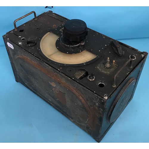 75 - A war plane radio, 42 cm wide