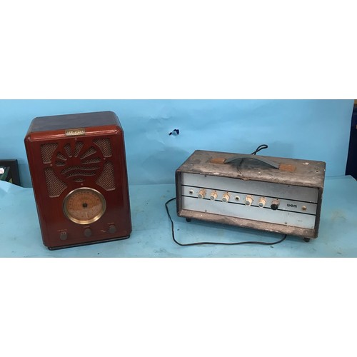 95 - A Sony reel to reel video recorder, and various other audio and video items (qty)