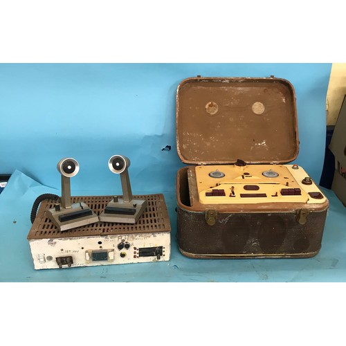 95 - A Sony reel to reel video recorder, and various other audio and video items (qty)