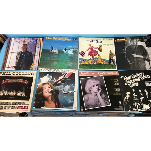 104 - Assorted 33 rpm records, including David Bowie Hunky Dory, Space Oddity (lacks poster), Elton John G... 