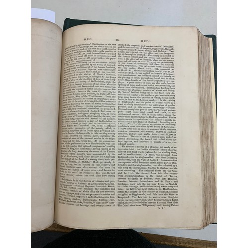 403 - Lewis (Samuel) A Topographical Dictionary of England, four vols, 1831, rebound (poor) (4)