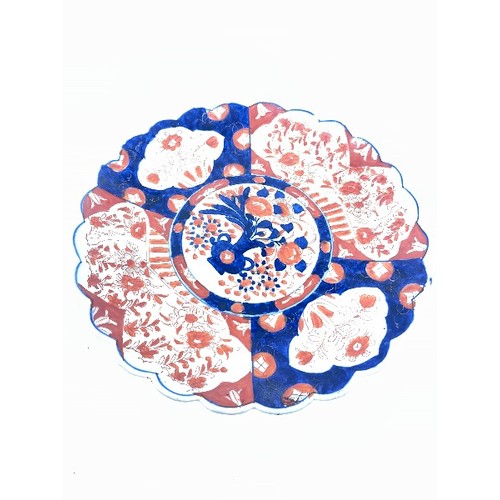 659 - A pair of Japanese Imari chargers, 30.5 cm diameter, and six others similar (8)