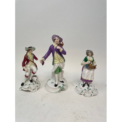 619 - Five Royal Worcester cabinet plates, a pair of glass decanters, and various other ceramics (box)