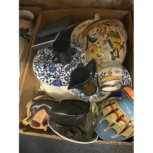 630 - A Wedgwood Country Lane pattern dinner service, and various other ceramics (4 boxes)