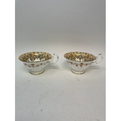 631 - A mid-Victorian porcelain part tea and coffee service, decorated flowers, and other ceramics (box)