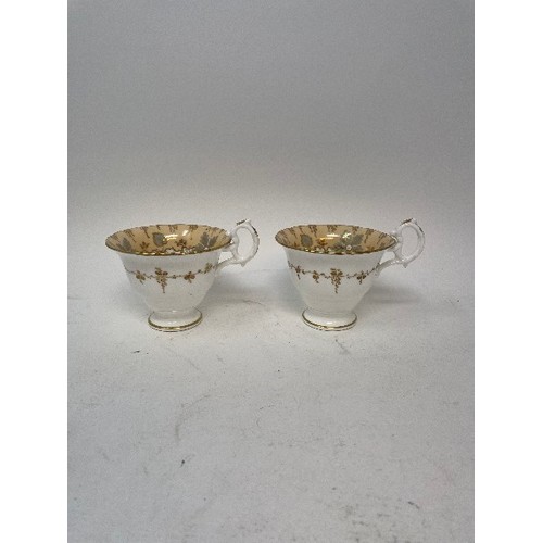 631 - A mid-Victorian porcelain part tea and coffee service, decorated flowers, and other ceramics (box)