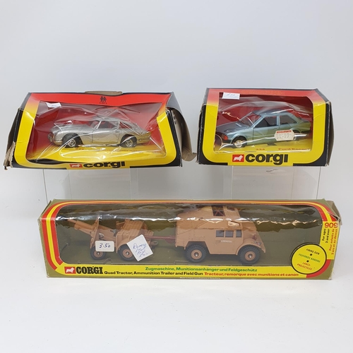 308 - A Corgi model, number 115, 1363, 909, 907, 3081, 1156, 909, GS10, 902, 271, 907, 903, 651, 334, 201,... 