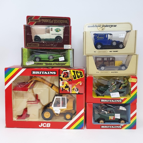 309 - A Corgi promotional truck, McVitie's, boxed and various boxed model cars (box)