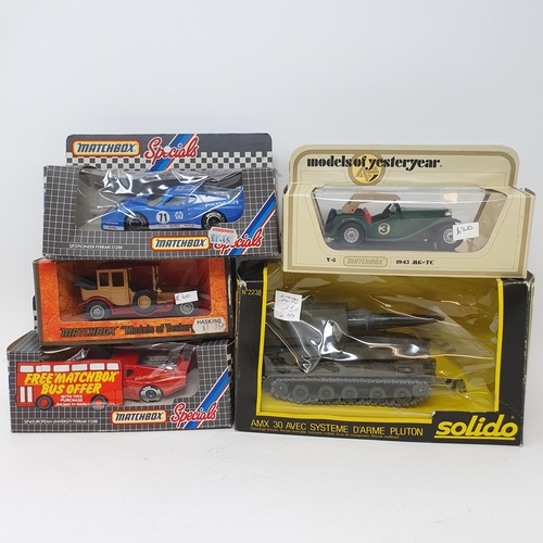 309 - A Corgi promotional truck, McVitie's, boxed and various boxed model cars (box)