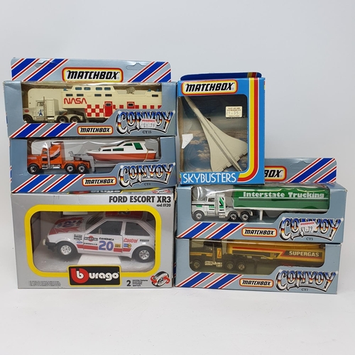 309 - A Corgi promotional truck, McVitie's, boxed and various boxed model cars (box)