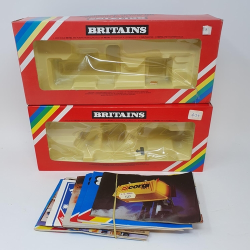 309 - A Corgi promotional truck, McVitie's, boxed and various boxed model cars (box)