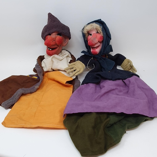 316 - A Punch and a Judy puppet (2)