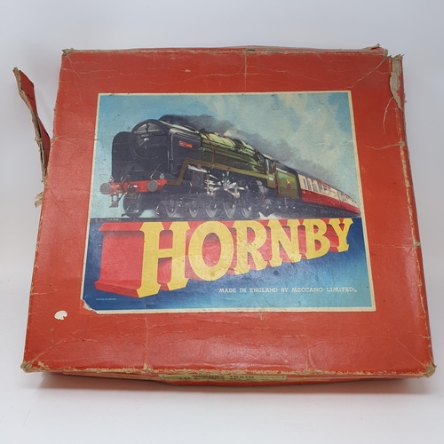 330 - A Hornby O gauge tank goods set, No. 45 (boxed)