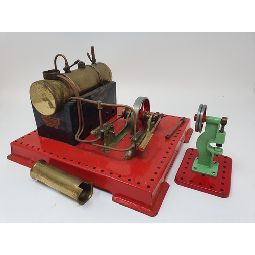 331 - A Mamod twin cylinder superheated steam engine, S.E.3,. boxed