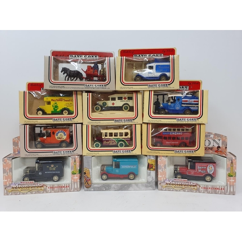 347 - A Corgi limited edition set of model promotional vans, Diamond Jubilee, and various model vehicles, ... 