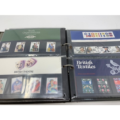 146 - Assorted presentation packs, stamp booklets and other items (box)