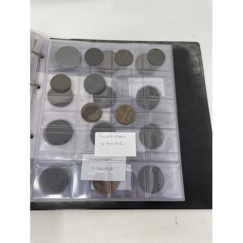 37 - Assorted Jersey, Guernsey, GB an other assorted coins, in an album, trays and loose (qty)...