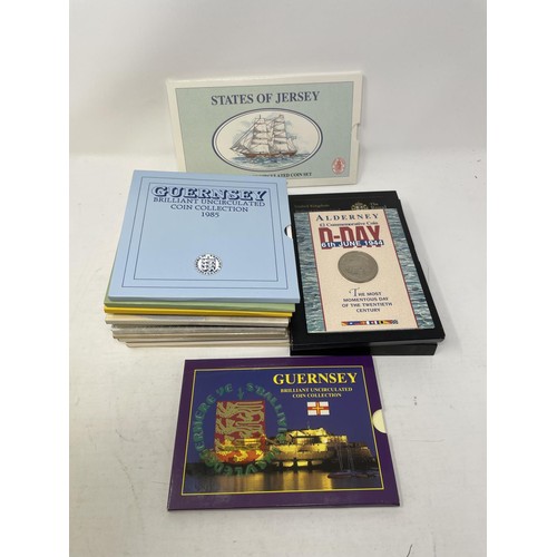 40 - A Brilliant Uncirculated Coin Collection Emblems of Britain coin set, and other coins sets