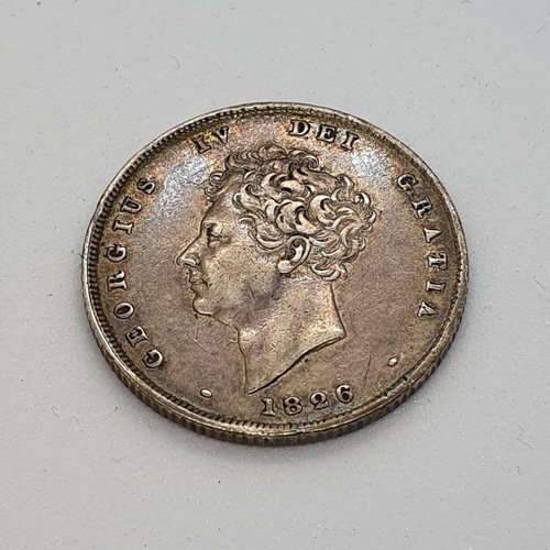 68 - A George III shilling, 1826