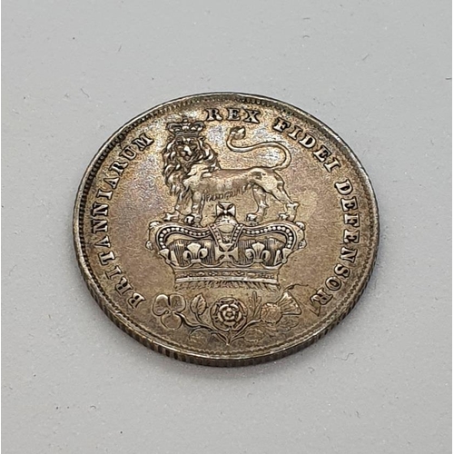 68 - A George III shilling, 1826