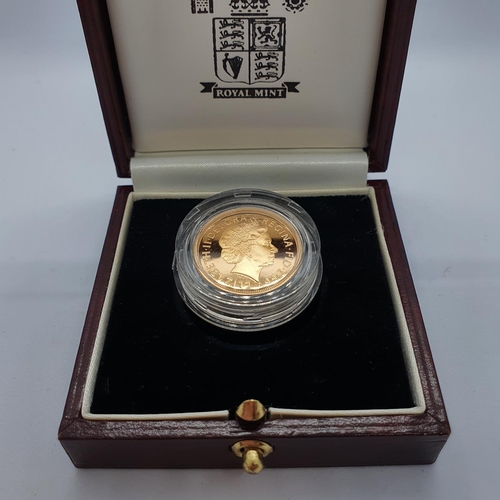 77 - A Queen Elizabeth II proof sovereign, 1998, boxed with certificate