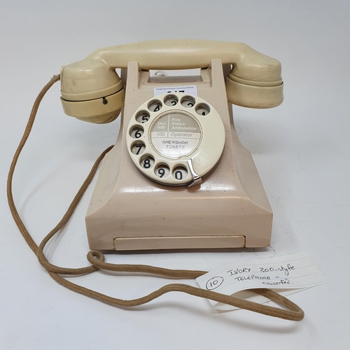 617 - A 300 style dial ivory telephone