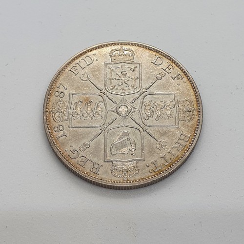 66 - A Queen Victoria double florin, 1887