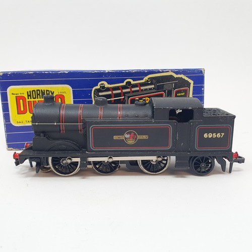 344 - A Hornby Dublo OO gauge T.P.O mail van set, boxed, various other Hornby Dublo boxed and unboxed loco... 