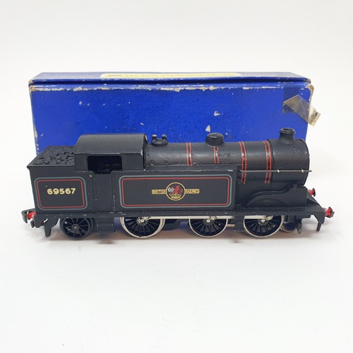 344 - A Hornby Dublo OO gauge T.P.O mail van set, boxed, various other Hornby Dublo boxed and unboxed loco... 