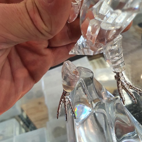 571 - A Swarovski limited edition figure, The Eagle Winging to Glory, 2099/10000, with certificate and pap... 