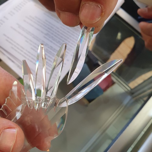 571 - A Swarovski limited edition figure, The Eagle Winging to Glory, 2099/10000, with certificate and pap... 