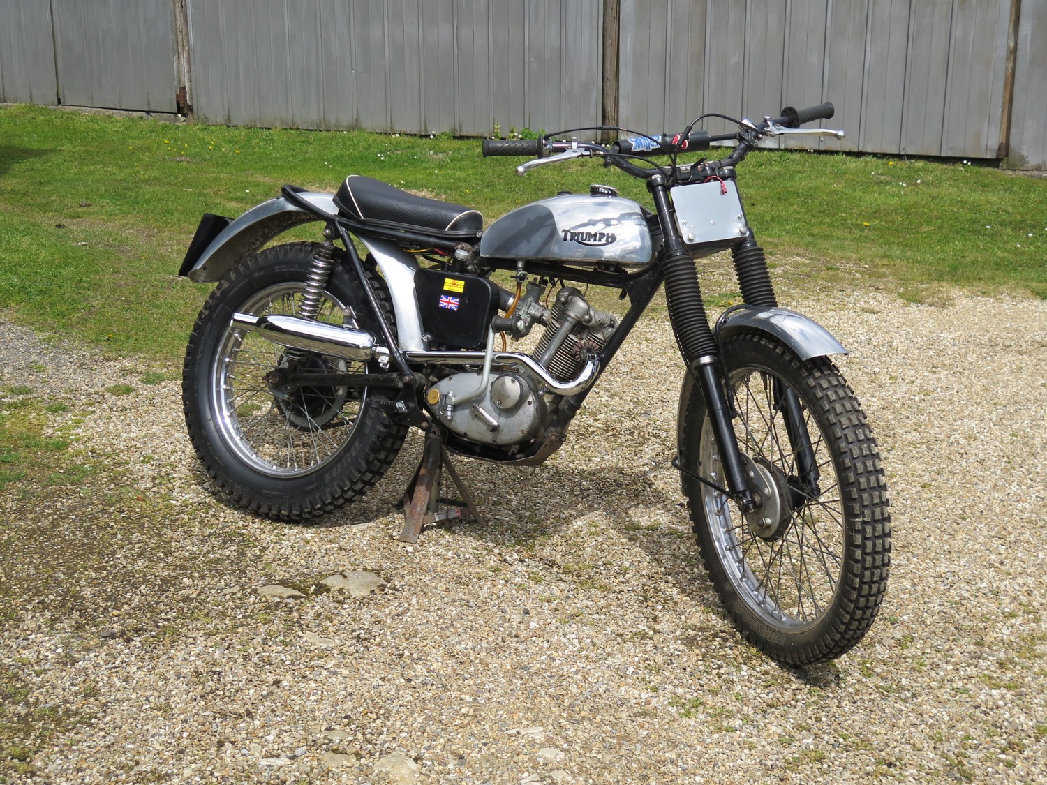 1963 Triumph Tiger Cub TR Trials Registration number EAD 248 A