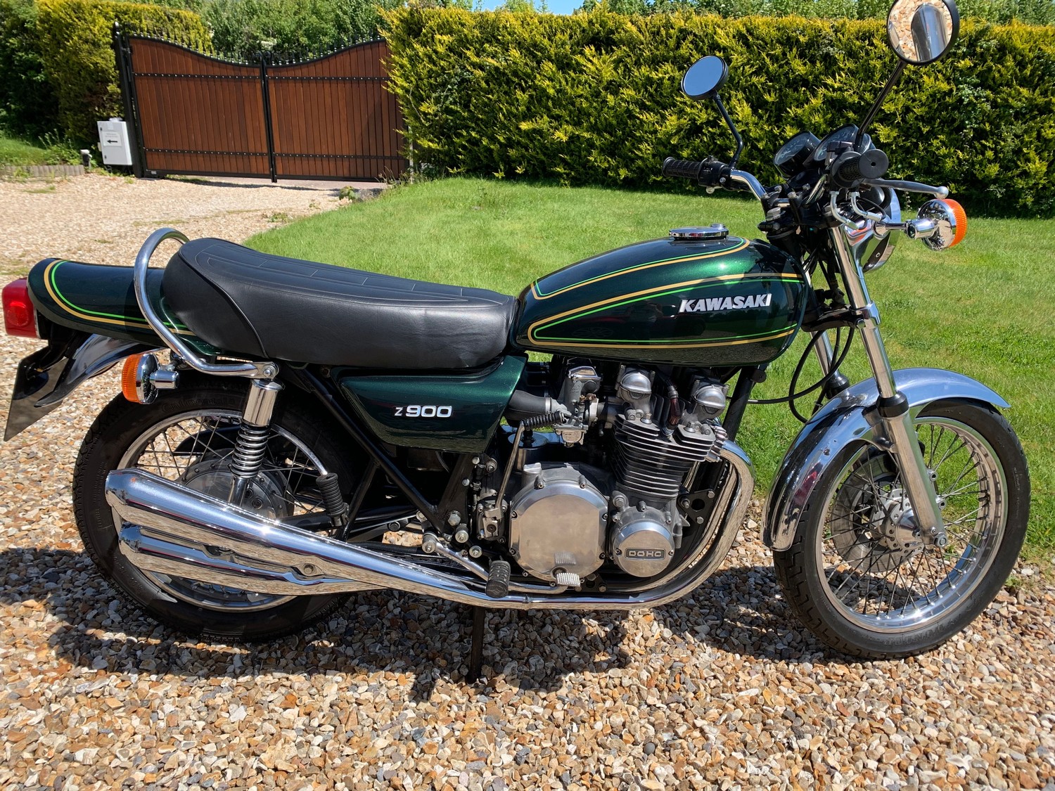 1976 Kawasaki Z900 A4 Registration number PFE 740P Frame