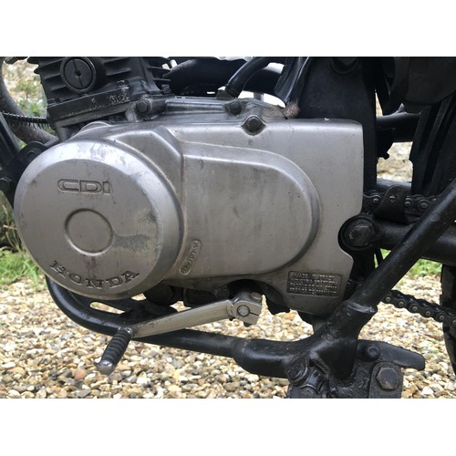 1976 Honda XL125 Registration number PDD 12R Frame number XL125