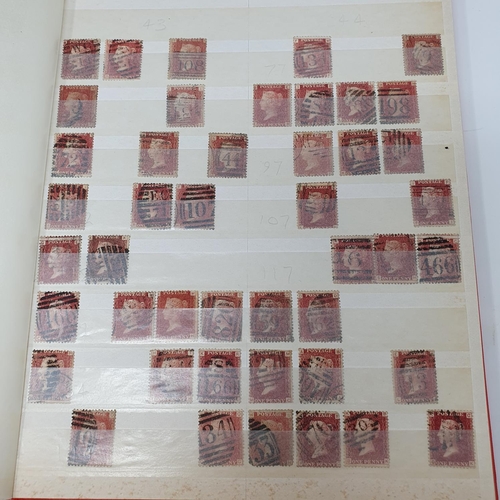 10 - Assorted stamps, mostly GB, QEII and including a few QV, in five albums (5)