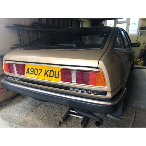 3 - 1984 Rover 2300S
Registration number A907 KDU
Being sold without reserve
Metallic gold
Automatic, V5...