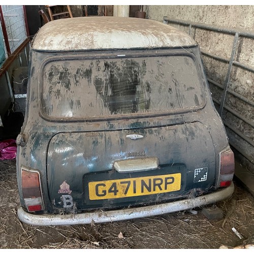 4 - 1990 Mini Racing Green Checkmate
Registration number G471 NRP 
Being sold without reserve 
Rare 30 y...