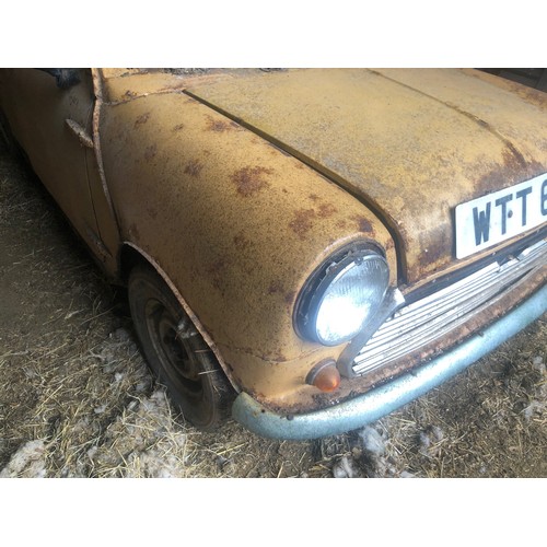 7 - 1978 Mini Pick Up 
Registration number WTT 68S
Bought early 1990s by a sheep farmer to use
Last on r...