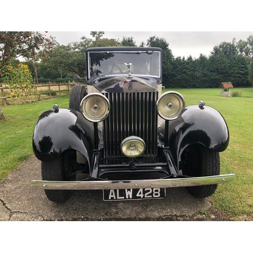 19 - 1933 Rolls-Royce Park Ward Limousine
Registration number ALW 428 
Chassis number GTZ - 73
Engine num...