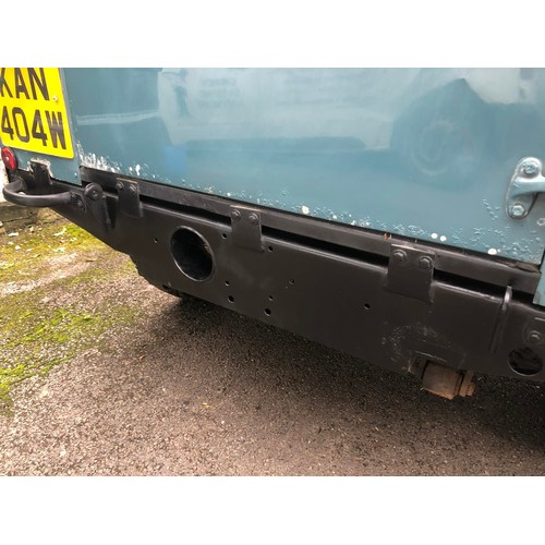 20 - 1981 Land Rover 88 Series III
Registration number KAN 404W
Blue with a white roof
2,286 cc petrol
Bo... 