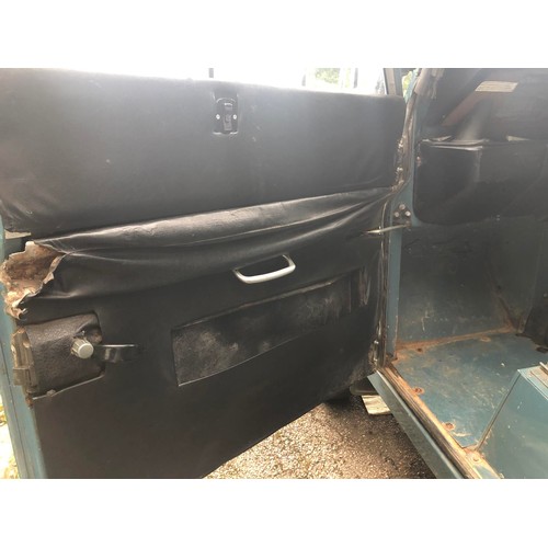 20 - 1981 Land Rover 88 Series III
Registration number KAN 404W
Blue with a white roof
2,286 cc petrol
Bo... 