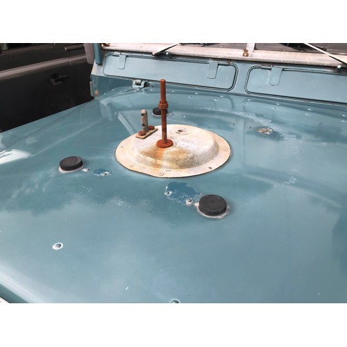 20 - 1981 Land Rover 88 Series III
Registration number KAN 404W
Blue with a white roof
2,286 cc petrol
Bo... 