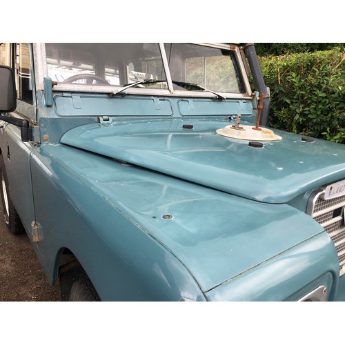 20 - 1981 Land Rover 88 Series III
Registration number KAN 404W
Blue with a white roof
2,286 cc petrol
Bo... 