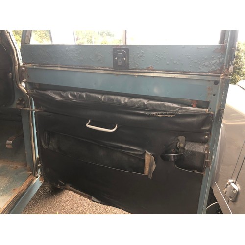 20 - 1981 Land Rover 88 Series III
Registration number KAN 404W
Blue with a white roof
2,286 cc petrol
Bo... 