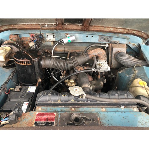 20 - 1981 Land Rover 88 Series III
Registration number KAN 404W
Blue with a white roof
2,286 cc petrol
Bo... 