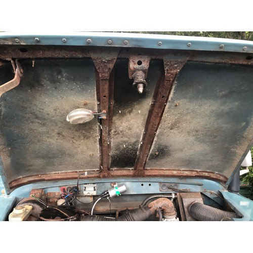 20 - 1981 Land Rover 88 Series III
Registration number KAN 404W
Blue with a white roof
2,286 cc petrol
Bo... 
