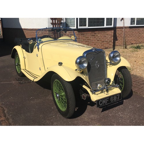26 - 1935 Singer 9 Le Mans 4 Seater (Longtail)
Registration number CMF 687
Chassis number 63820
Bought by...
