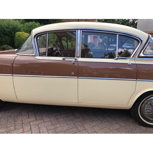 30 - 1961 Vauxhall PA Cresta 
Registration number XCA 961 
Chassis number PADX 144574 
Engine number 1445...